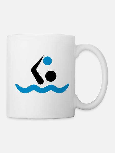 Wasserball - Tasse - Weiß