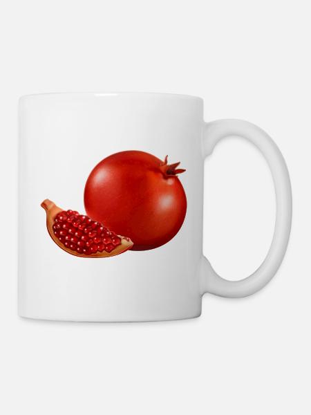 pomegranate - Mug - white