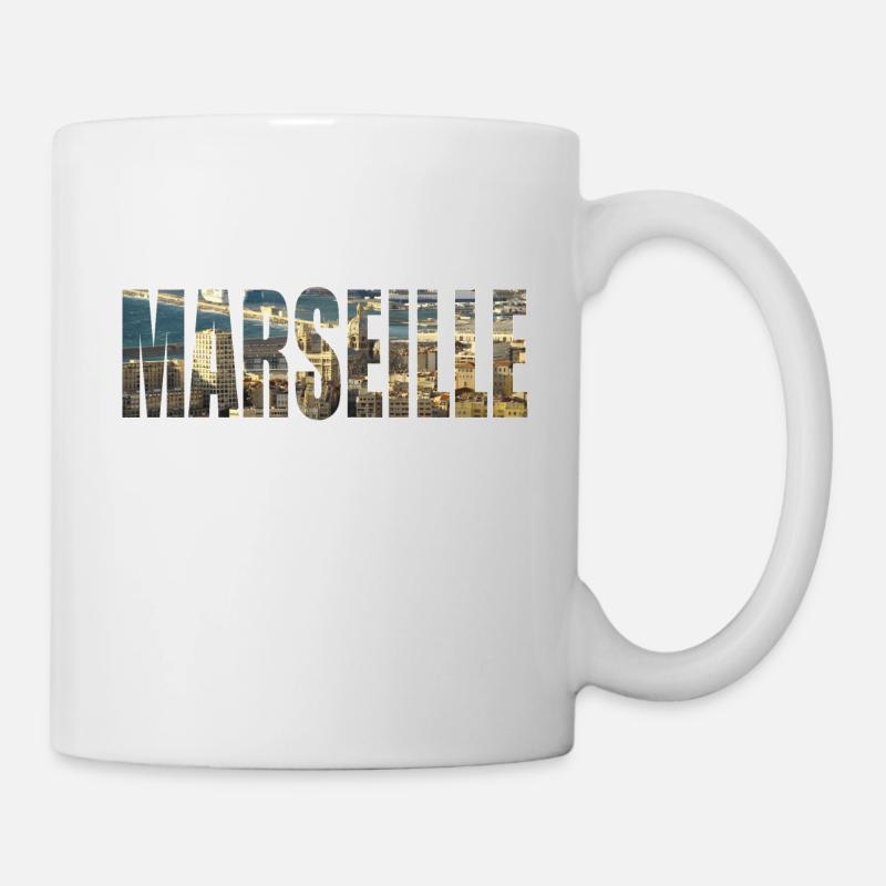 Marseille - Tasse - Weiß