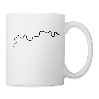 River Thames Drawing - Mug - white - Right