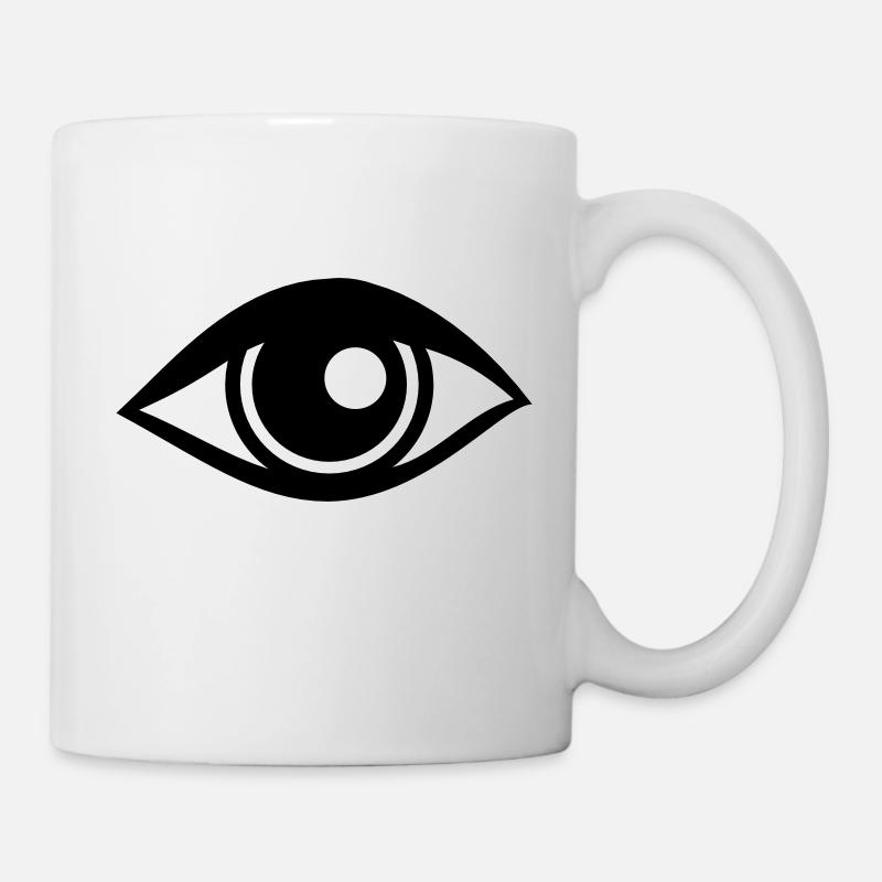 Auge - Tasse - Weiß