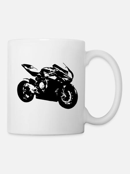 motorbike - Mug - white