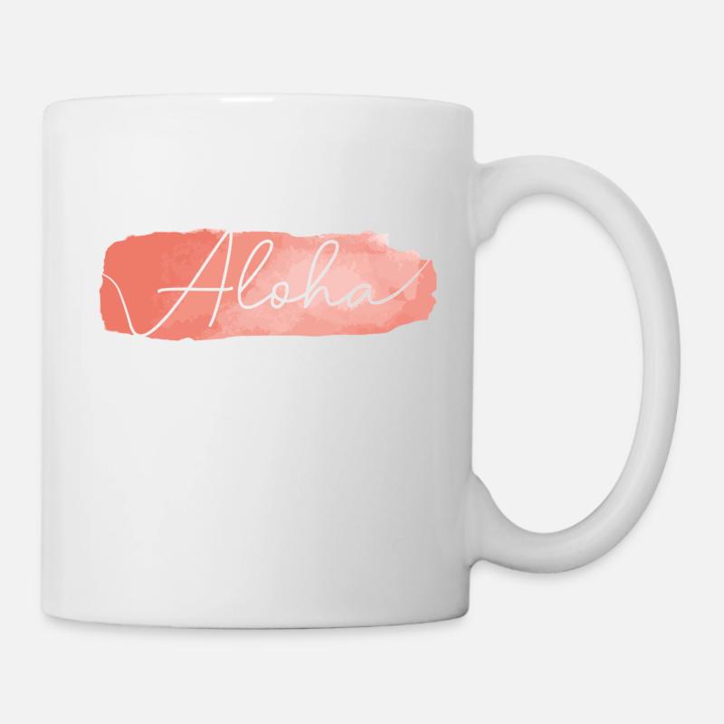 Aloha - Tasse - Weiß