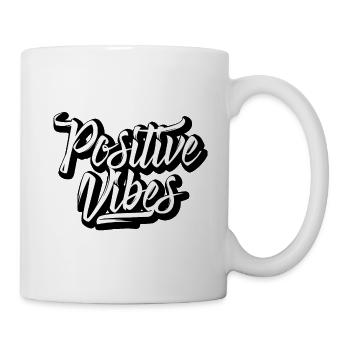 Positive vibes - Mug - white - Right