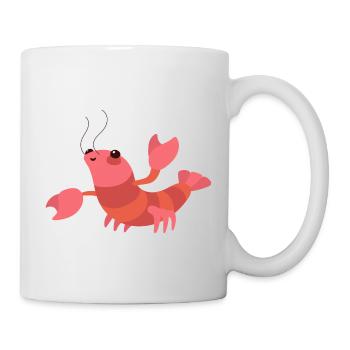 Homard doux - Mug blanc - blanc - Droite
