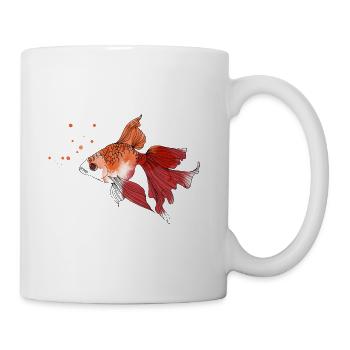 Gold fish - Tasse - Weiß - Rechts