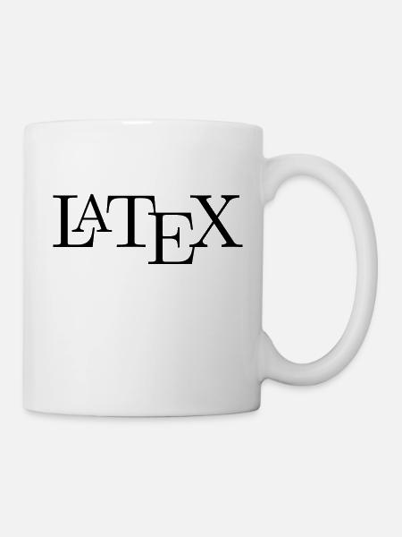 LaTeX - Tasse - Weiß