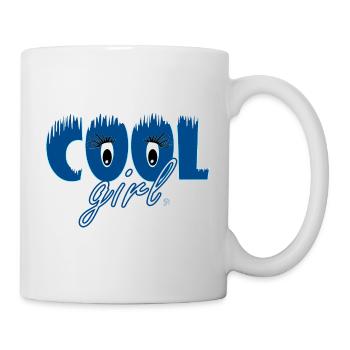 fille sympa - Mug blanc - blanc - Droite