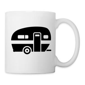 Caravane - Mug blanc - blanc - Droite