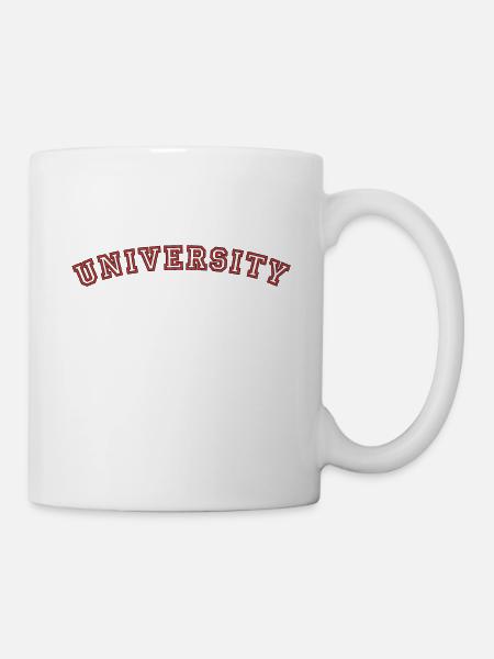 Université, université - Mug blanc - blanc