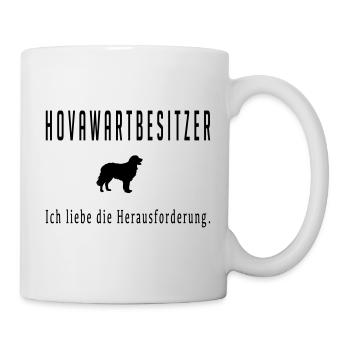 Hovawart chien chien disant chien propriétaire chien amour - Mug blanc - blanc - Droite