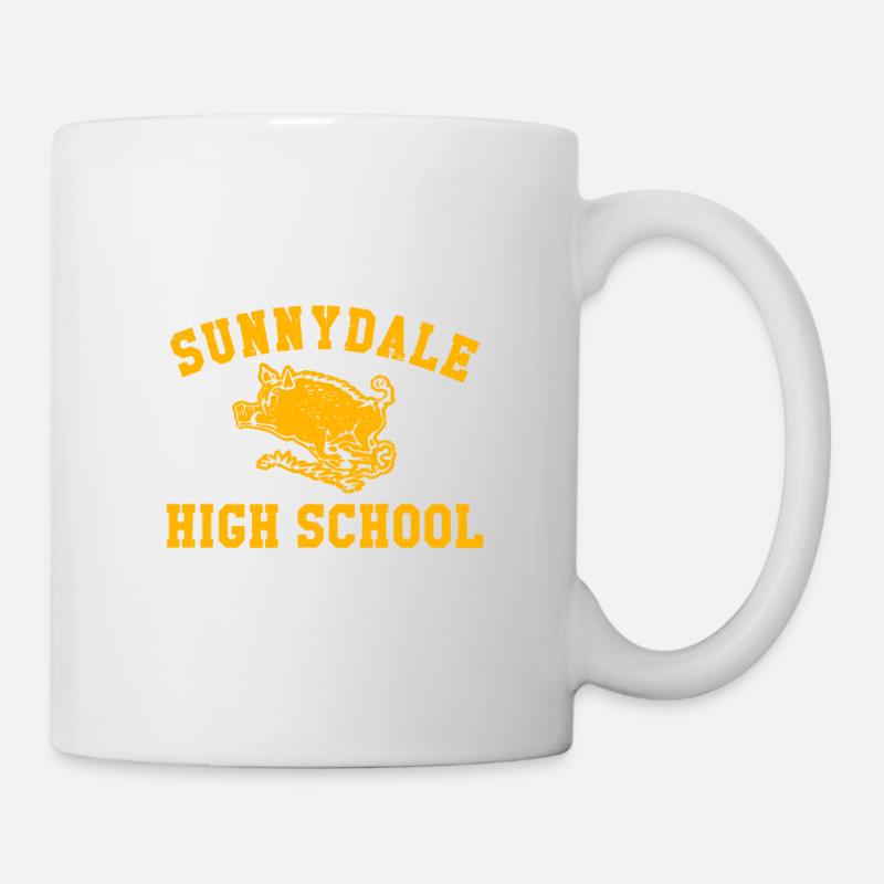 Produits dérivés du logo Sunnydale High School - Mug blanc - blanc