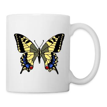 queue d'aronde - Mug blanc - blanc - Droite