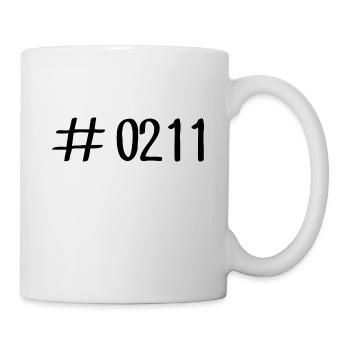# 0211 Düsseldorf area code - Telephone - 0211 - Rhine - Mug - white - Right
