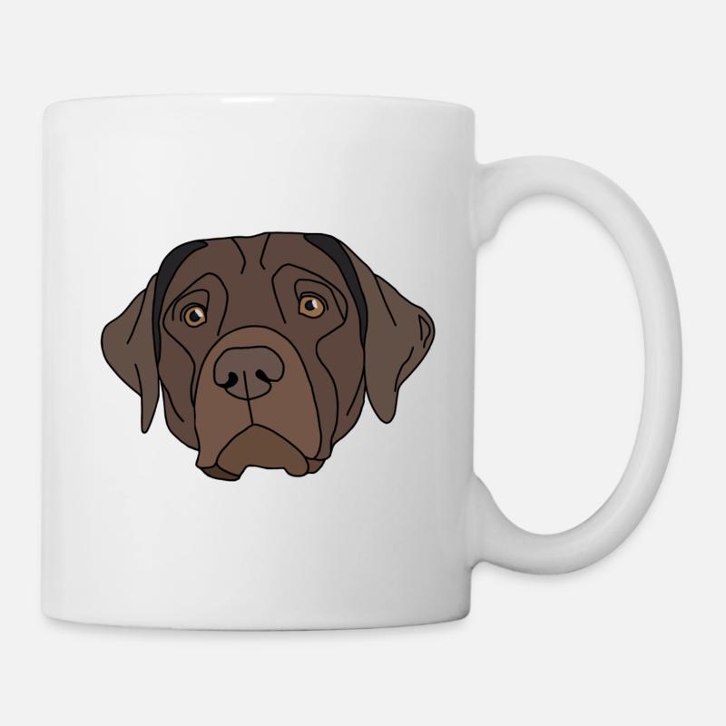 Labrador Retriever Design - Tasse - Weiß