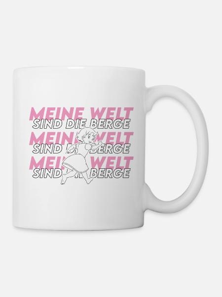 Heidi Meine Welt - Tasse - Weiß
