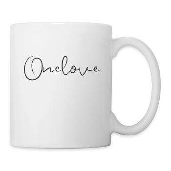 OneLove Grey - Tasse - Weiß - Rechts
