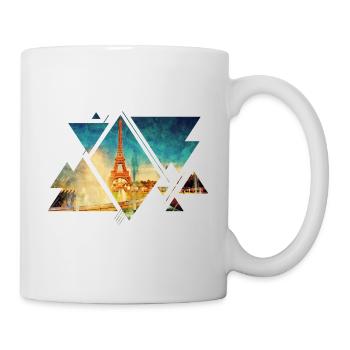 Paris France France Skyline Tour Eiffel - Mug blanc - blanc - Droite