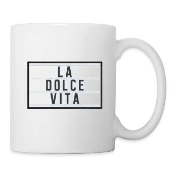 LA DOLCE VITA - Mug blanc - blanc - Droite