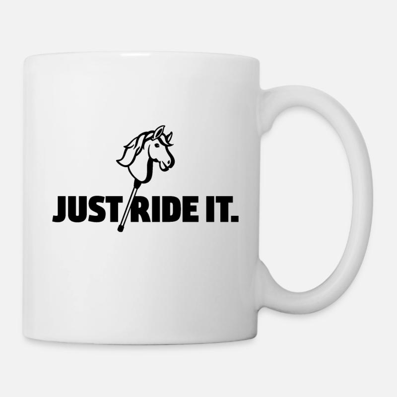 Just ride it - Mug - white
