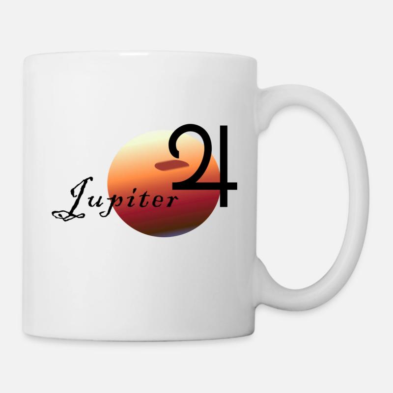 Jupiter - Tasse - Weiß