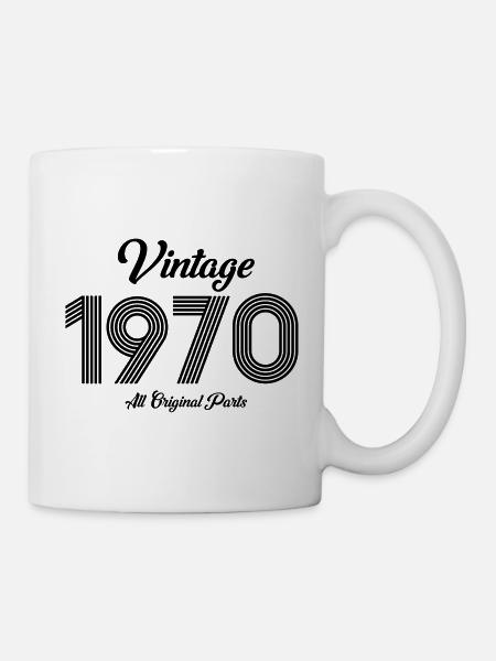 1970 - Mug blanc - blanc