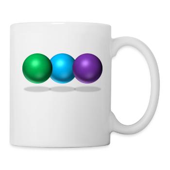 Balls - Mug - white - Right