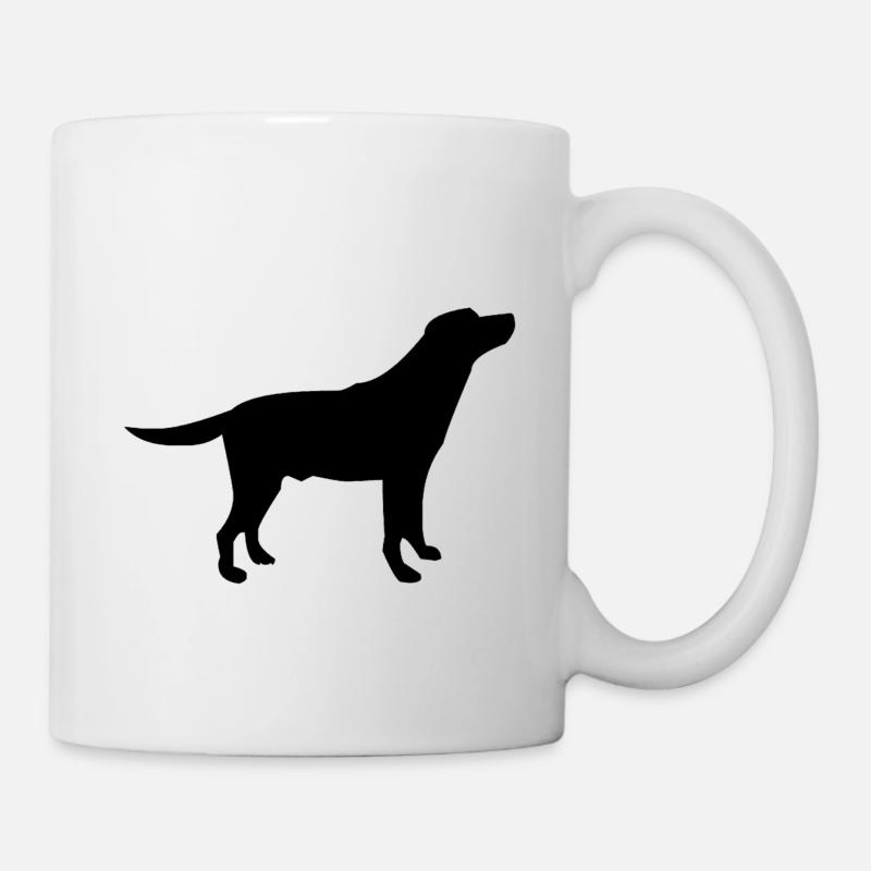 Chien # 2 - Mug blanc - blanc