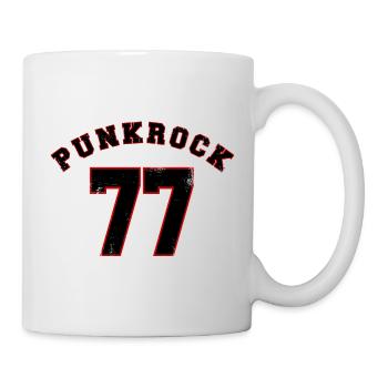 Punkrock 77 Punk Rock Music - Tasse - Weiß - Rechts