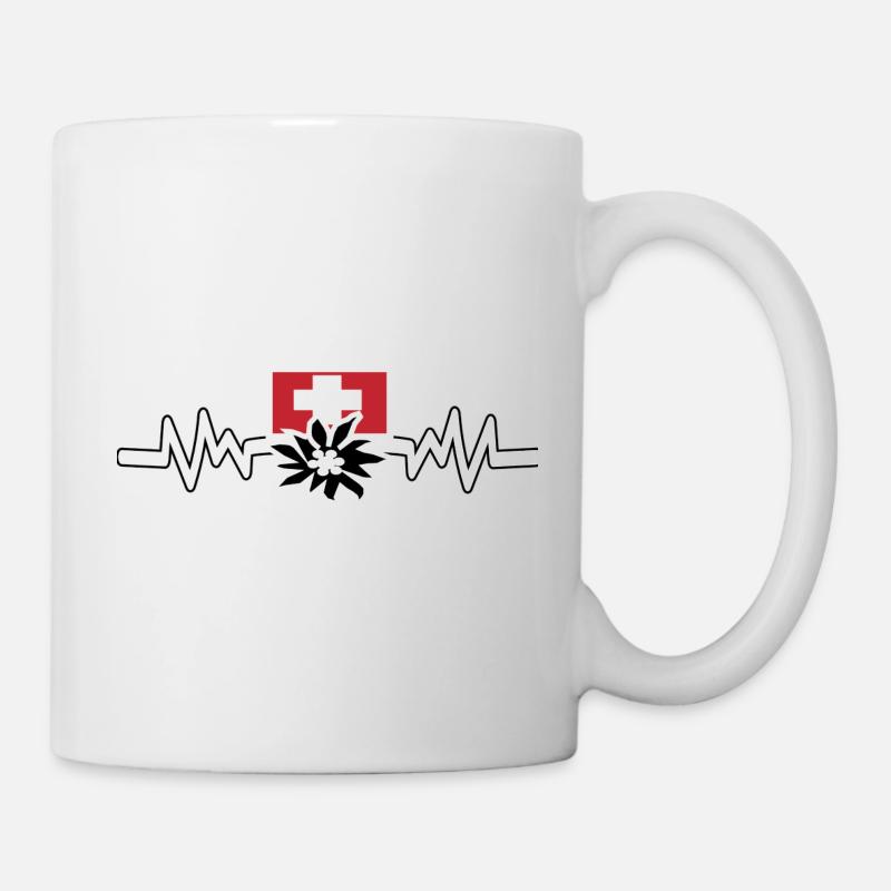 Swizerland Schweiz - Tasse - Weiß