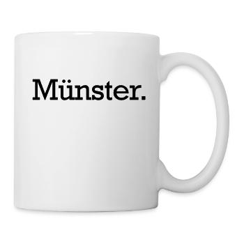 Münster. - Tasse - Weiß - Rechts
