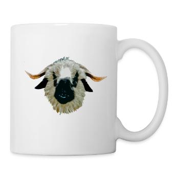 Waliser Schwarznasenschaf - Tasse - Weiß - Rechts