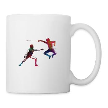 fencing sport article #fencing #sport - Mug - white - Right