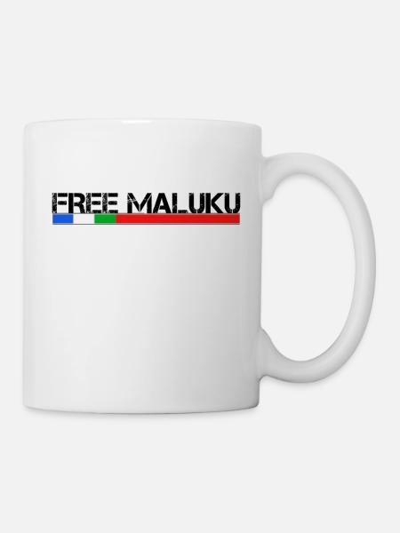 MALUKU GRATUIT - Mug blanc - blanc