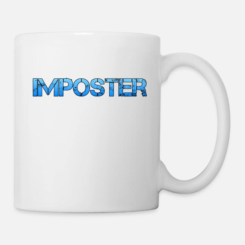 Imposter Amongus Gaming Streaming Stream PC Coop - Tasse - Weiß