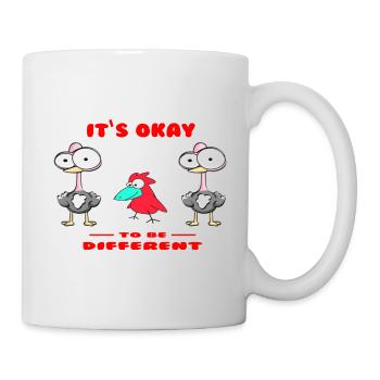 Oiseaux Oiseaux Cartoon - Mug blanc - blanc - Droite