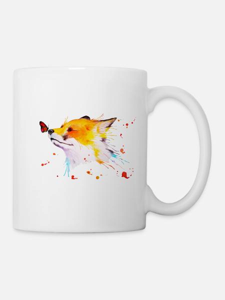 Renard roux - Mug blanc - blanc