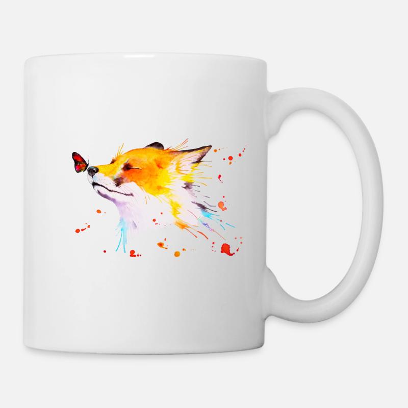 Renard roux - Mug blanc - blanc