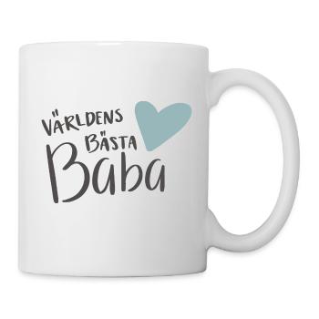 Der weltbeste Baba - Tasse - Weiß - Rechts