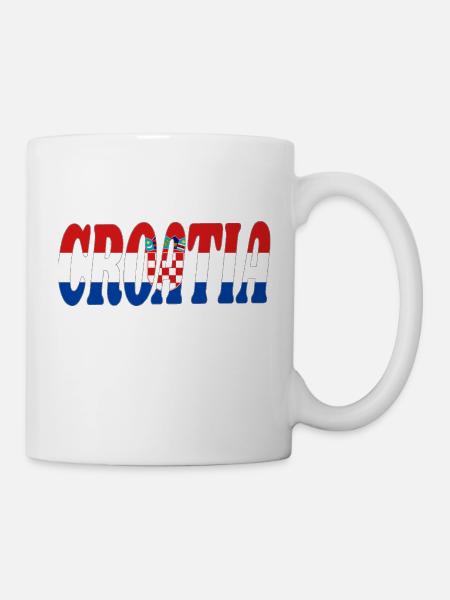 Croatia - Tasse - Weiß