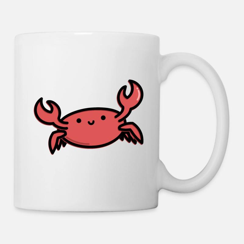 Cute Crab - Mug - white