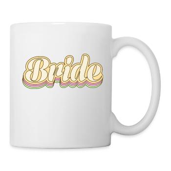 90s Bride - Tasse - Weiß - Rechts
