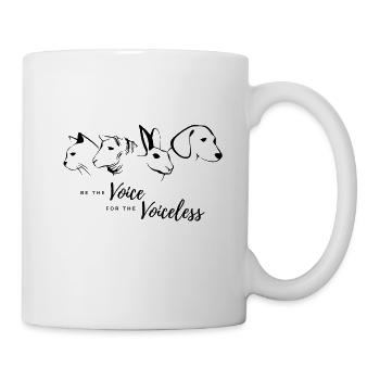 Be the voice for the voiceless - Mug - white - Right