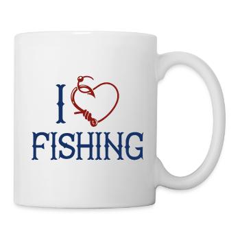 I Love Fishing - Mug - white - Right