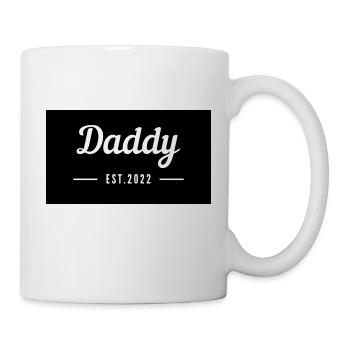 Papa seit 2022 - Tasse - Weiß - Rechts