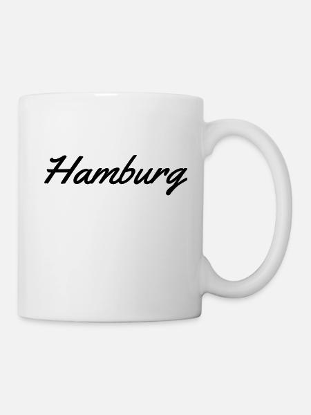 Hamburg - Mug - white