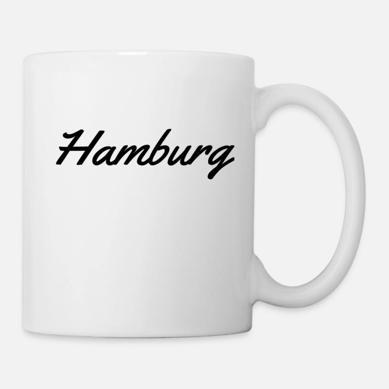 Hamburg - Mug - white