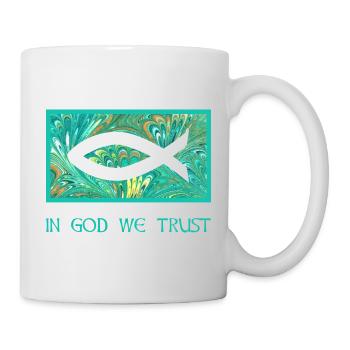 fisch ichthys e 71 - Mug blanc - blanc - Droite