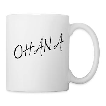 Ohana - Hawaii - Tasse - Weiß - Rechts