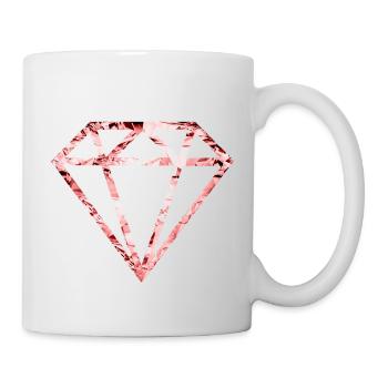 pink diamond - Mug - white - Right